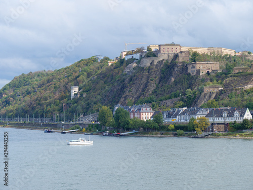 Die stadt Koblenz an Rhein und Mosel photo