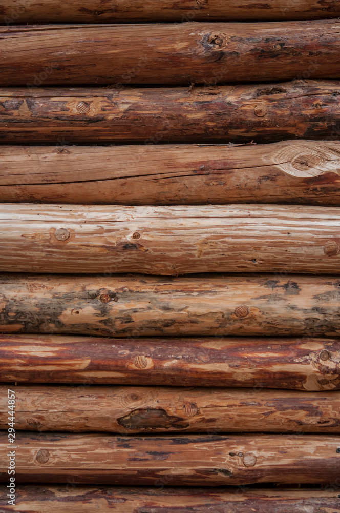 Pile of wood logs stumps for winter Pile of wood logs stumps for winter