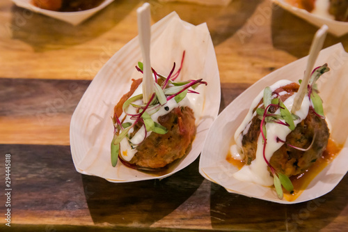 salad with chicken and vegetables