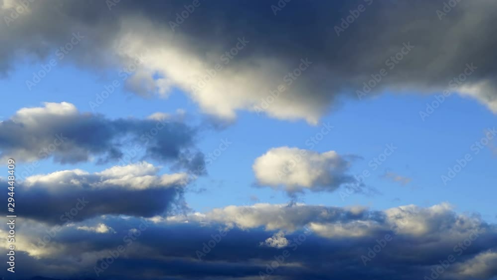 Timelapse of dark storm clouds before rain Timelapse of dark storm clouds before rain