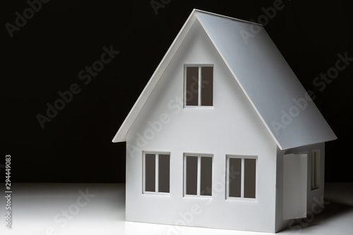 Concept - the house is in d...