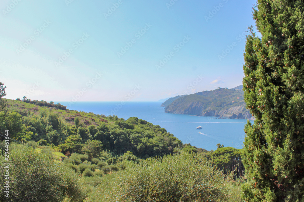 Il mare dalla collina