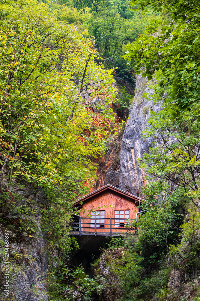 House of Josip Broz-Tito from WW2 in Drvar/Bosnia and Herzegovina, placed in cave