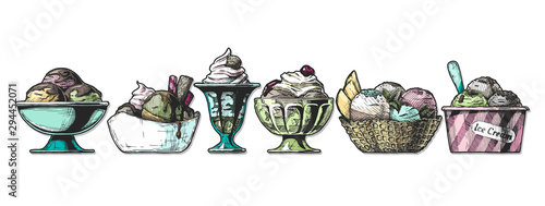 Ice Cream set