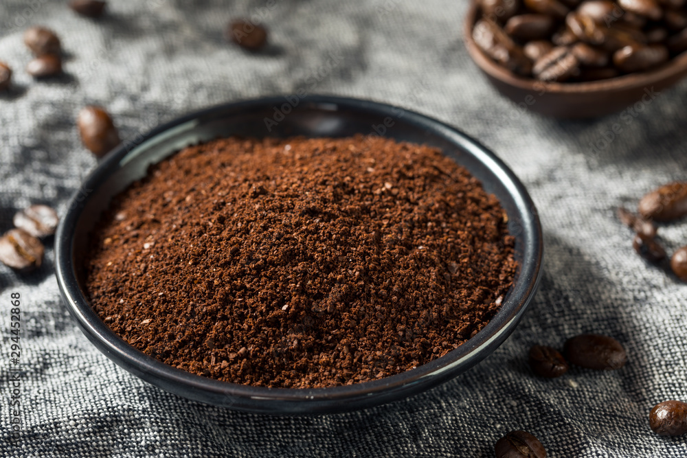 Organic Ground Roasted Coffee Beans Organic Ground Roasted Coffee Beans