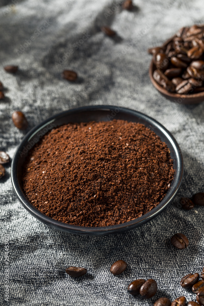 Organic Ground Roasted Coffee Beans Organic Ground Roasted Coffee Beans