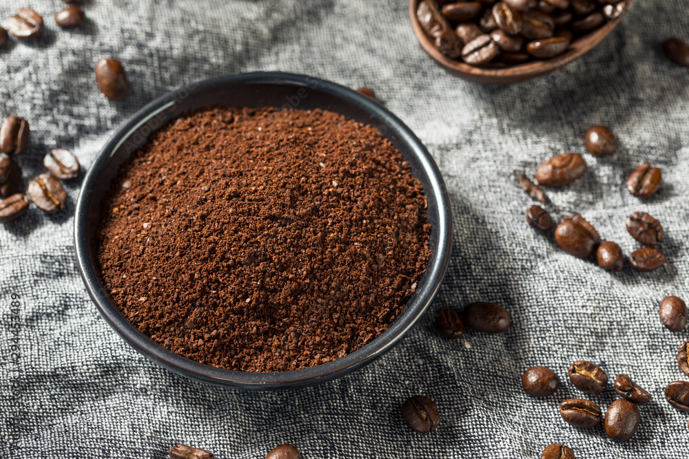 Organic Ground Roasted Coffee Beans Organic Ground Roasted Coffee Beans