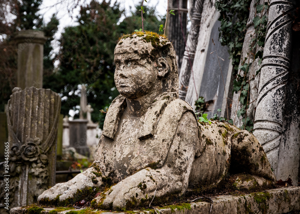 Sphinx memorial, London