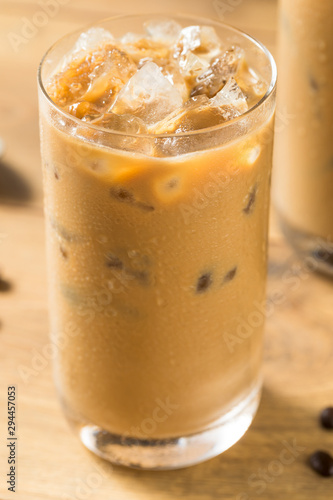 Homemade Iced Coffe with Almond MIlk