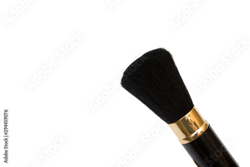 Blush brush with natural nap, female cosmetics