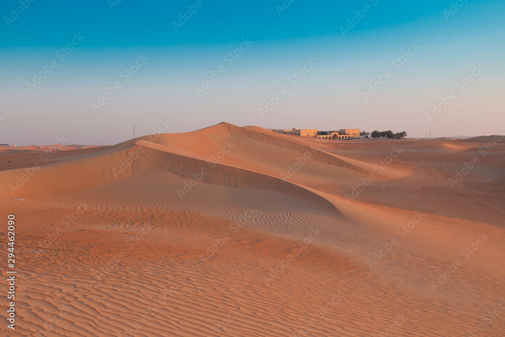 UAE. Desert landscape UAE. Desert landscape