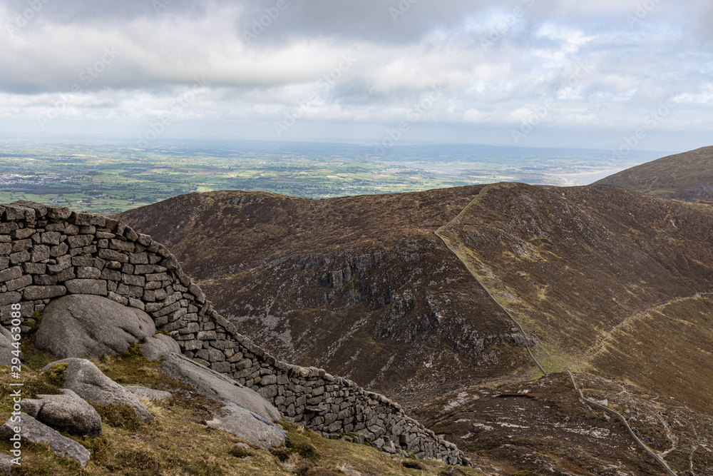 Obraz premium The mountains of Mourne, County Down, Northern Ireland