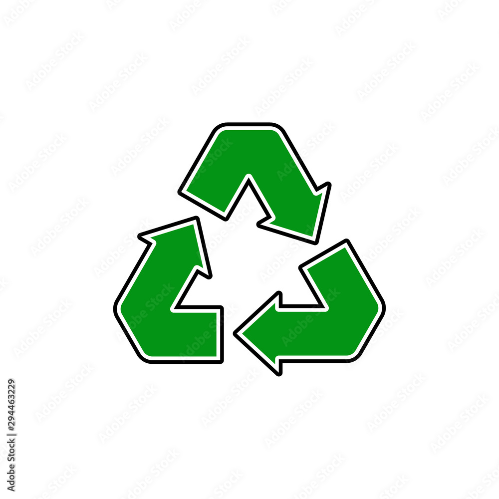 Recycle Icon Vector Logo Design Template Illustration Eps - 10 Recycle Icon Vector Logo Design Template Illustration Eps - 10