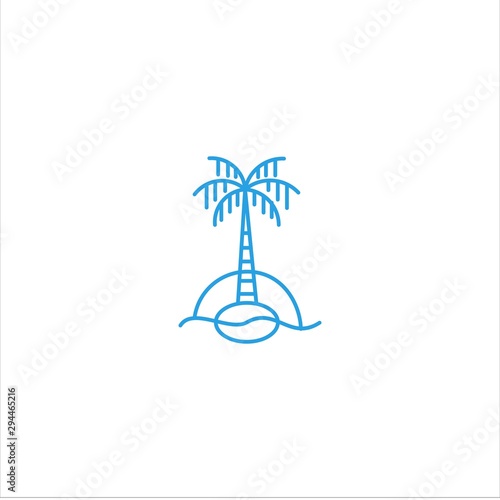 palm vector logo graphic modern