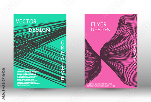 Trendy geometric patterns.