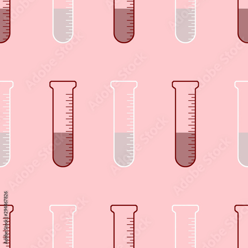 Creative pink medical tube background