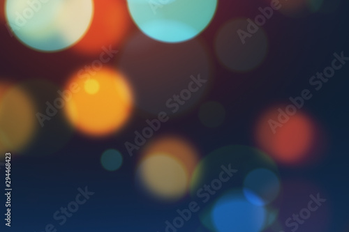 Creative bokeh texture