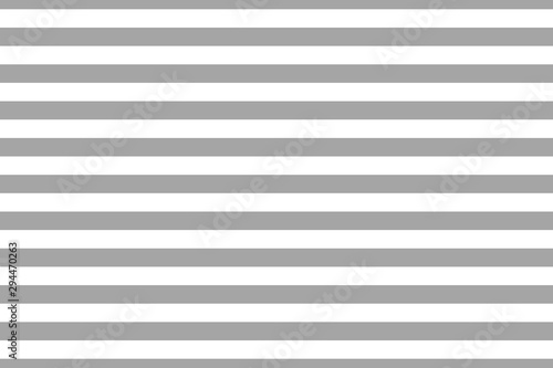 Vector seamless horizontal stripes pattern, gray and white. Simple background