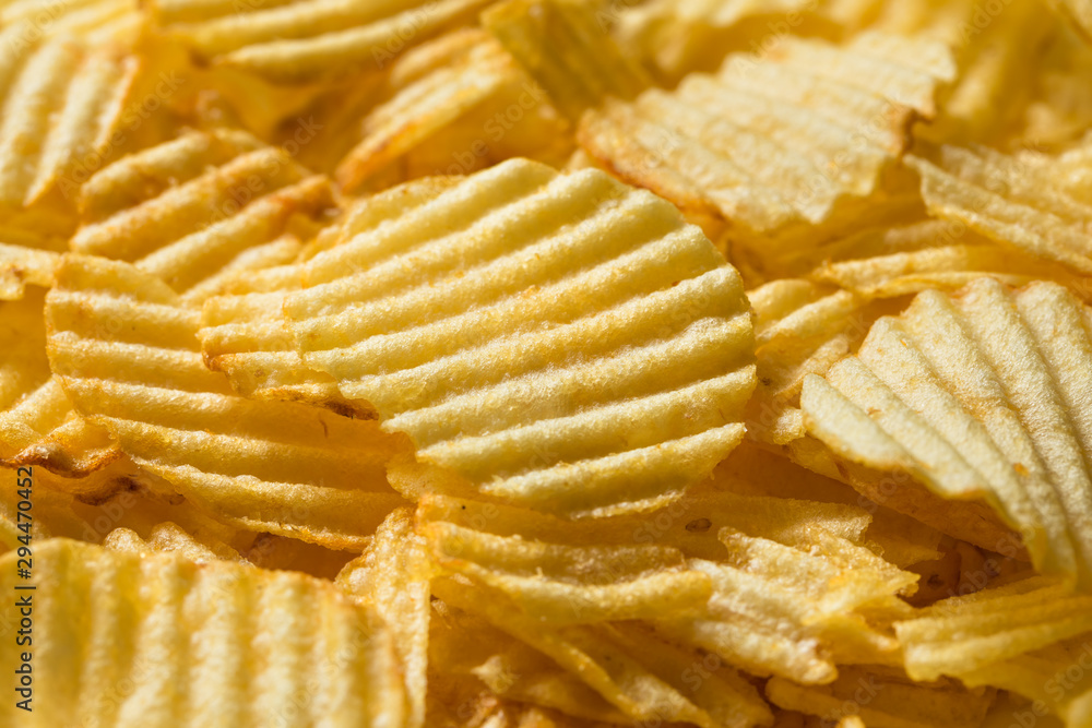 Organic Salted Wavy Potato Chips Organic Salted Wavy Potato Chips
