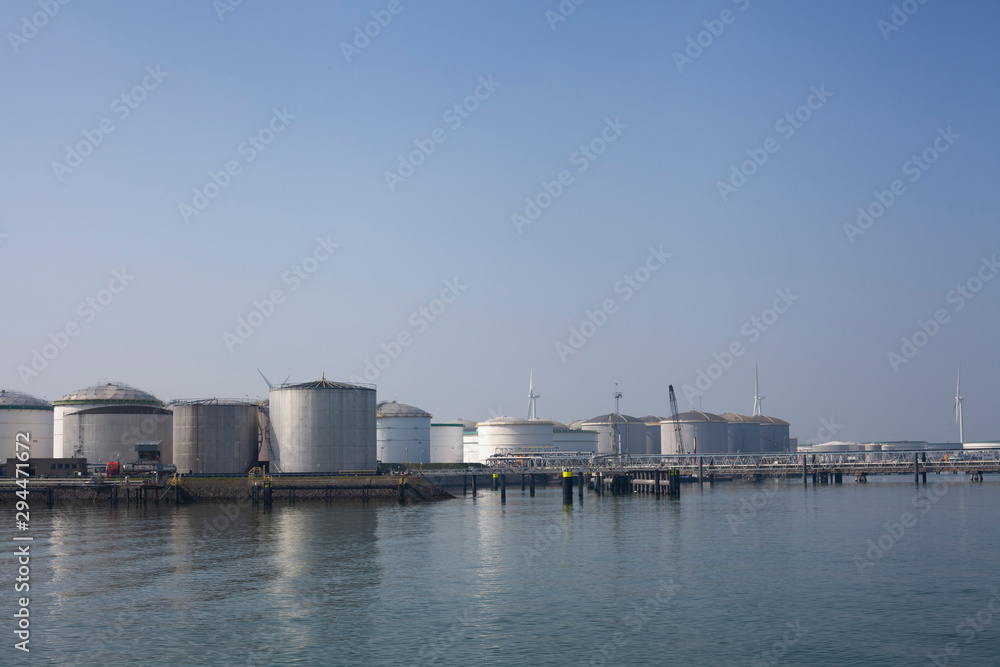 Oil refinery plant from industry zone, Aerial view oil and gas industrial, Refinery factory oil storage tank and pipeline steel Oil refinery plant from industry zone, Aerial view oil and gas industrial, Refinery factory oil storage tank and pipeline steel