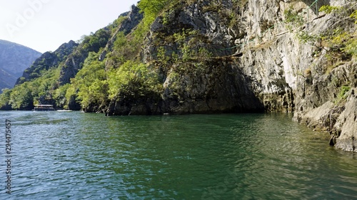 colorful matka canyon in northern macedonia