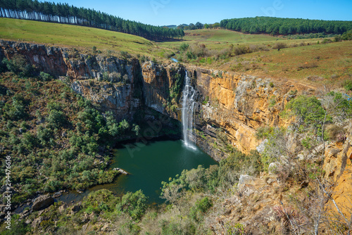 beautiful waterfall berlin falls, panorama route, mpumalanga, south africa 6