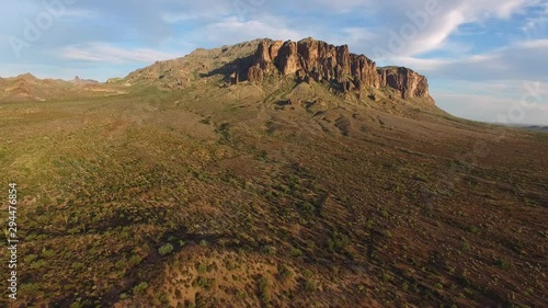 Superstition Mountains - trail view, Arizona