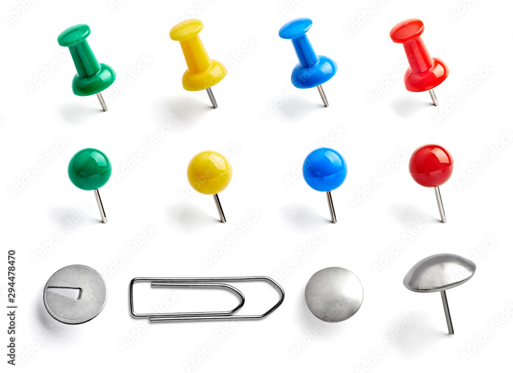 push pin paper clip thumbtack note office push pin paper clip thumbtack note office