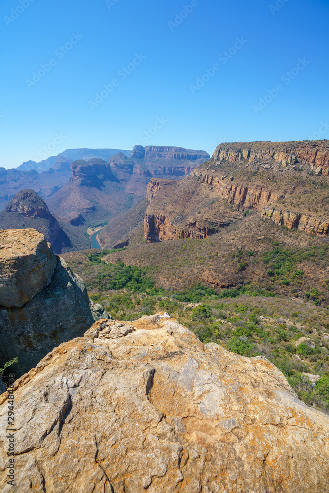 hiking the leopard trail, upper lookout, blyde river canyon, south africa 42