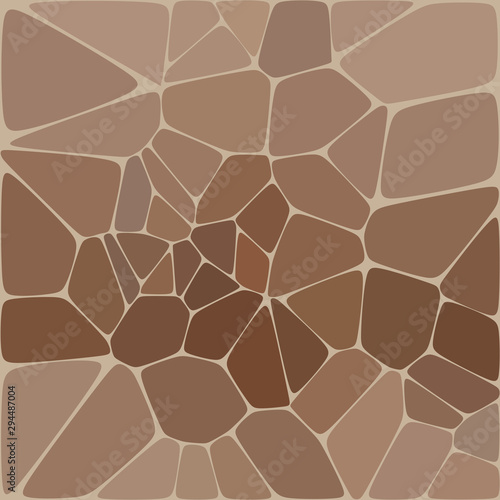  Geometric background of gray vector stones. Brochure Template