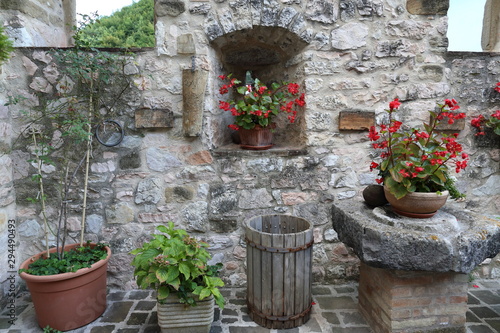 Uno scorcio di Serrapetrona Italy