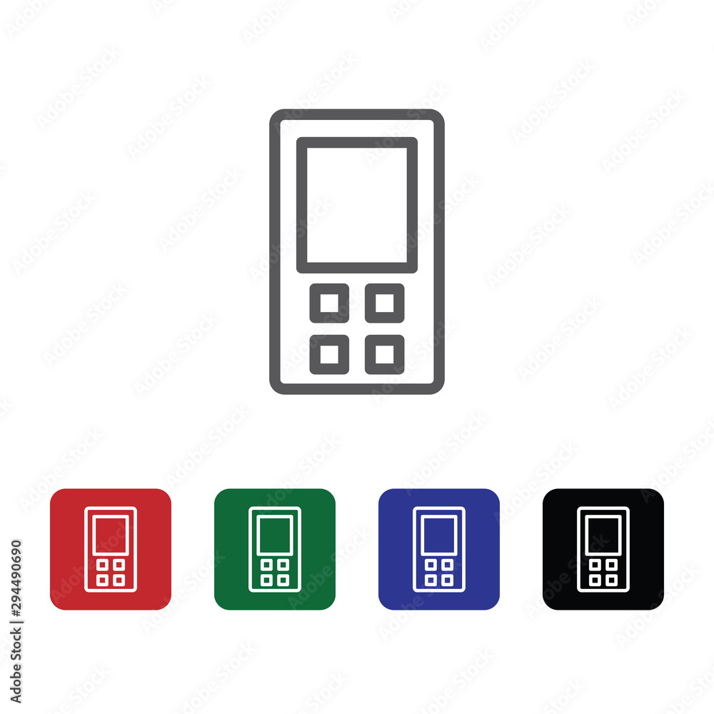 Cell, old, phone vector icon. Element of phone for mobile concept and web apps illustration. Thin line icon for website design and development. Vector icon Cell, old, phone vector icon. Element of phone for mobile concept and web apps illustration. Thin line icon for website design and development. Vector icon