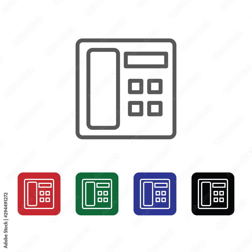 Fax, phone vector icon. Element of phone for mobile concept and web apps illustration. Thin line icon for website design and development. Vector icon Fax, phone vector icon. Element of phone for mobile concept and web apps illustration. Thin line icon for website design and development. Vector icon
