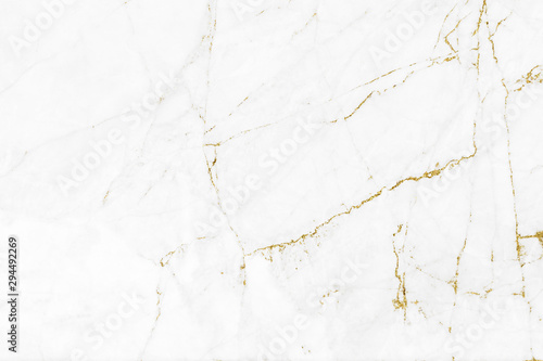 White gold marble texture pattern background with high resolution design for cover book or brochure, poster, wallpaper background or realistic business © Tondone