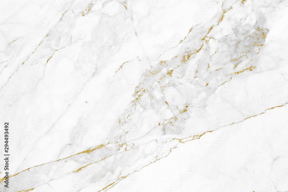 White gold marble texture pattern background with high resolution design for cover book or brochure, poster, wallpaper background or realistic business