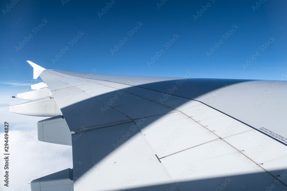 Obraz premium wing of plane