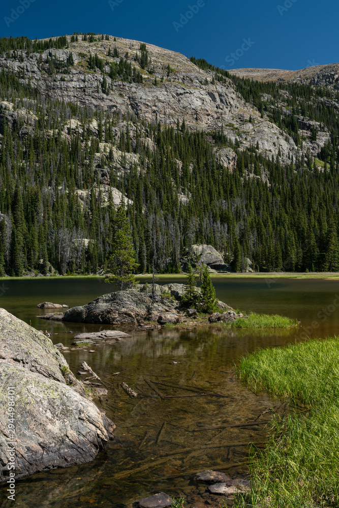 Lone Pine Lake - Rocky Mountain National Park