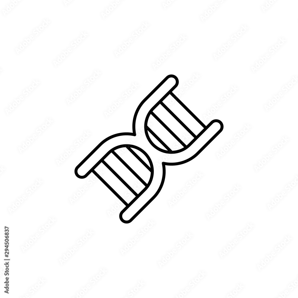 Dna icon. Element of world cancer day icon Dna icon. Element of world cancer day icon
