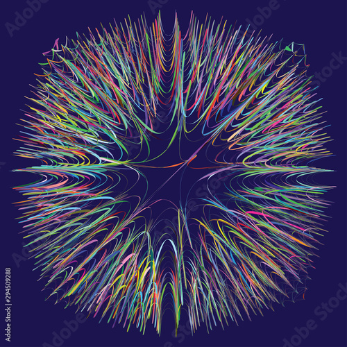 Abstract floral background