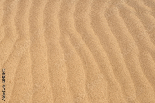 Texture of golden sand