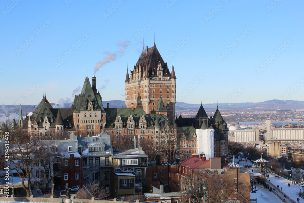 Fototapeta premium Château de frontenac à Québec