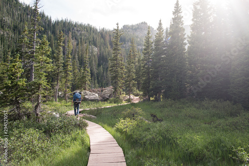 Hiking in Rocky Mountain National Park