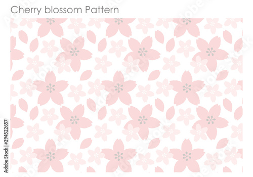 Cherryblossom seemless Pattern spring vector