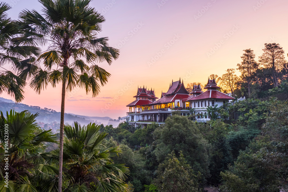 Sunrise in Thailand