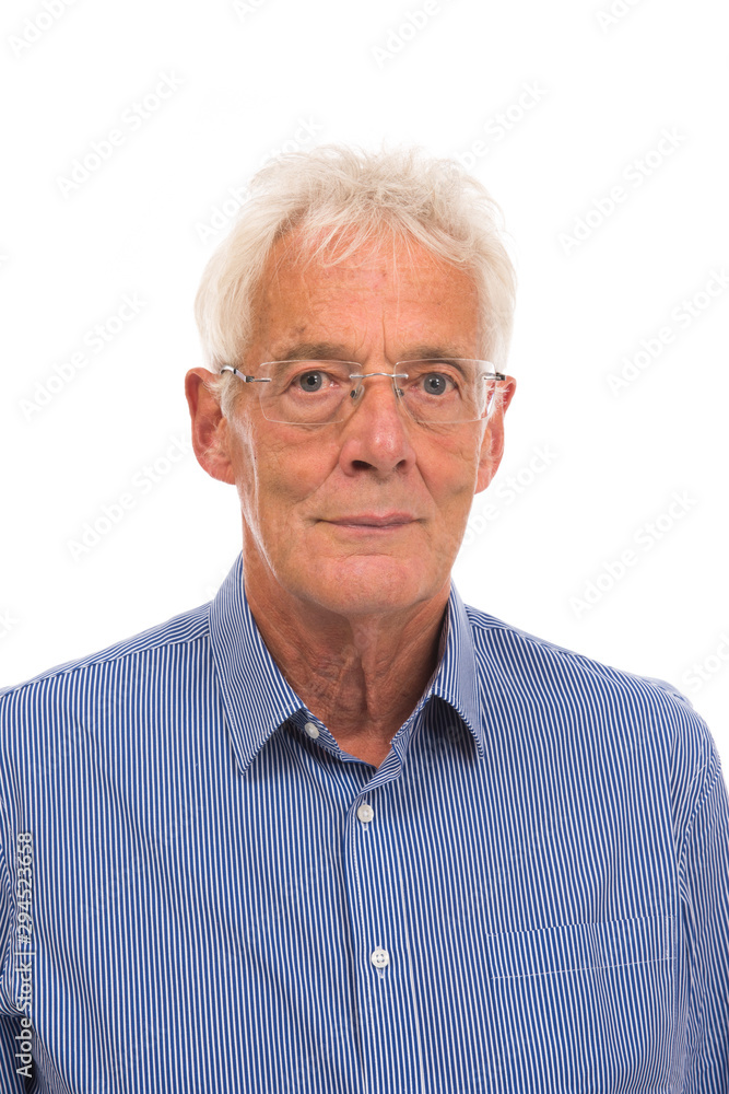 Portrait senior man Portrait senior man