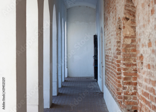 Passageway in old city stronghold 