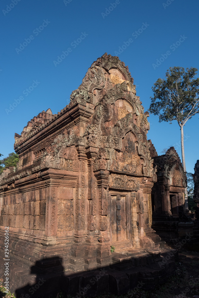 The wonderful Banteay Srei temple in Siem Reap, Cambodia The wonderful Banteay Srei temple in Siem Reap, Cambodia