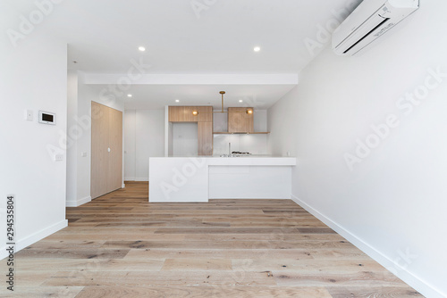 Empty and unfurnished brand new apartment