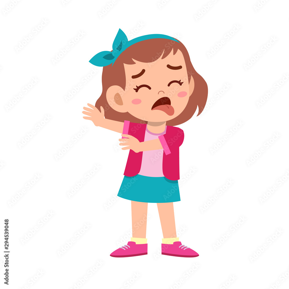 cute kid teen girl show facial expression cute kid teen girl show facial expression