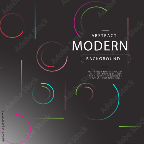 abstract modern background. Abstract vector illustration